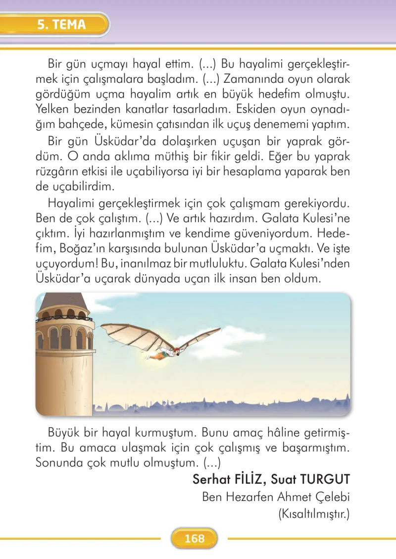 2. Sınıf Türkçe Ders Kitabı Cevapları İlke Yayınları Sayfa 168