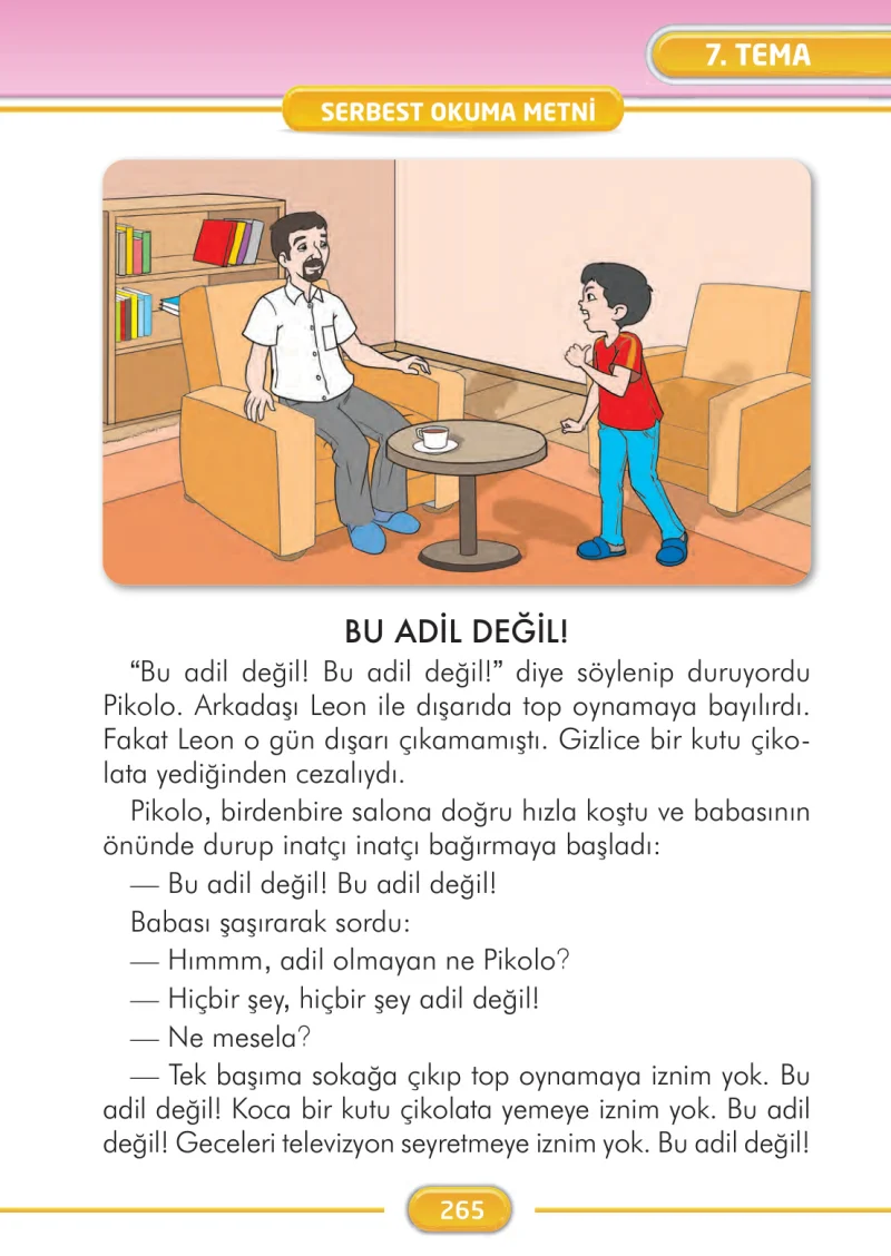 2. Sınıf Türkçe Ders Kitabı Cevapları İlke Yayınları Sayfa 265