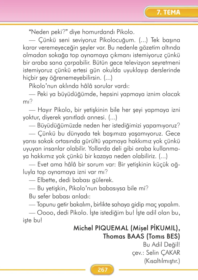2. Sınıf Türkçe Ders Kitabı Cevapları İlke Yayınları Sayfa 267