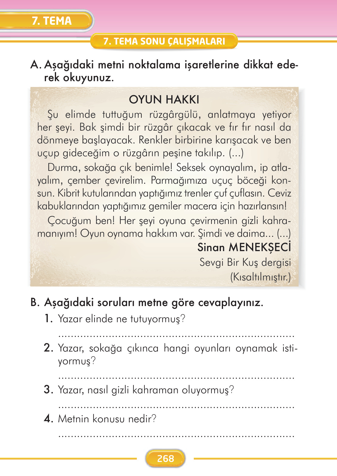 Kitap Sayfası