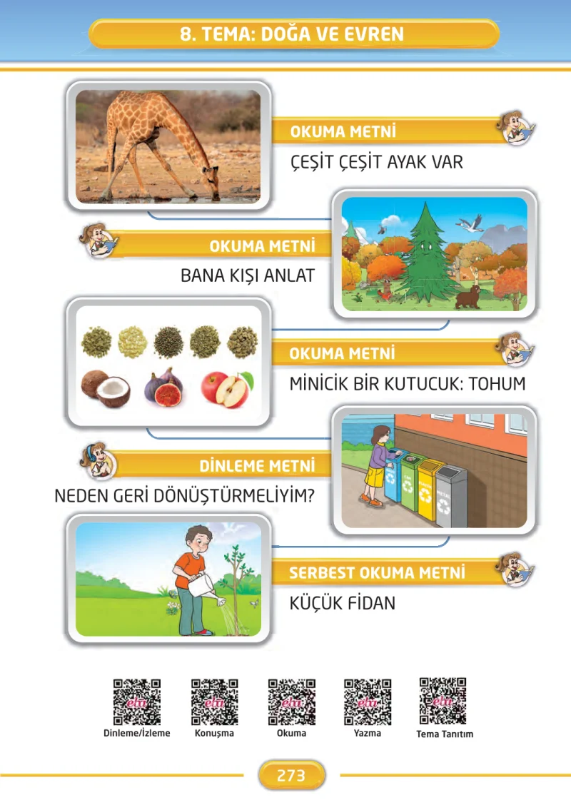 2. Sınıf Türkçe Ders Kitabı Cevapları İlke Yayınları Sayfa 273