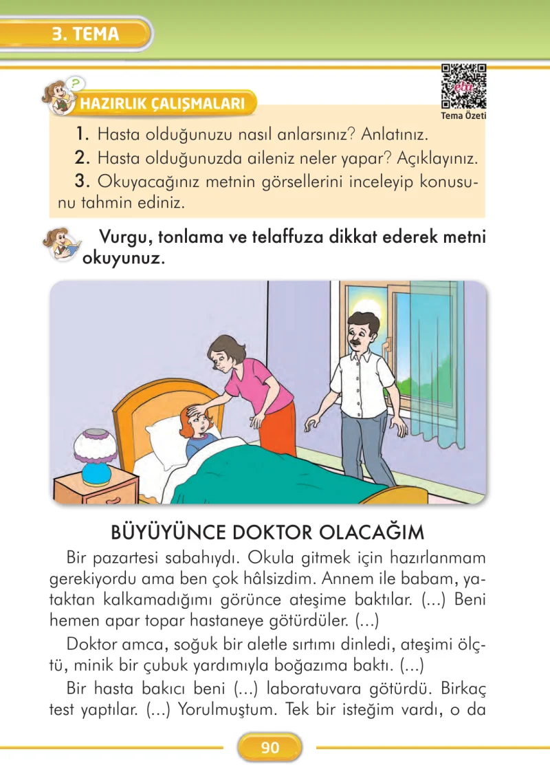 2. Sınıf Türkçe Ders Kitabı Cevapları İlke Yayınları Sayfa 90