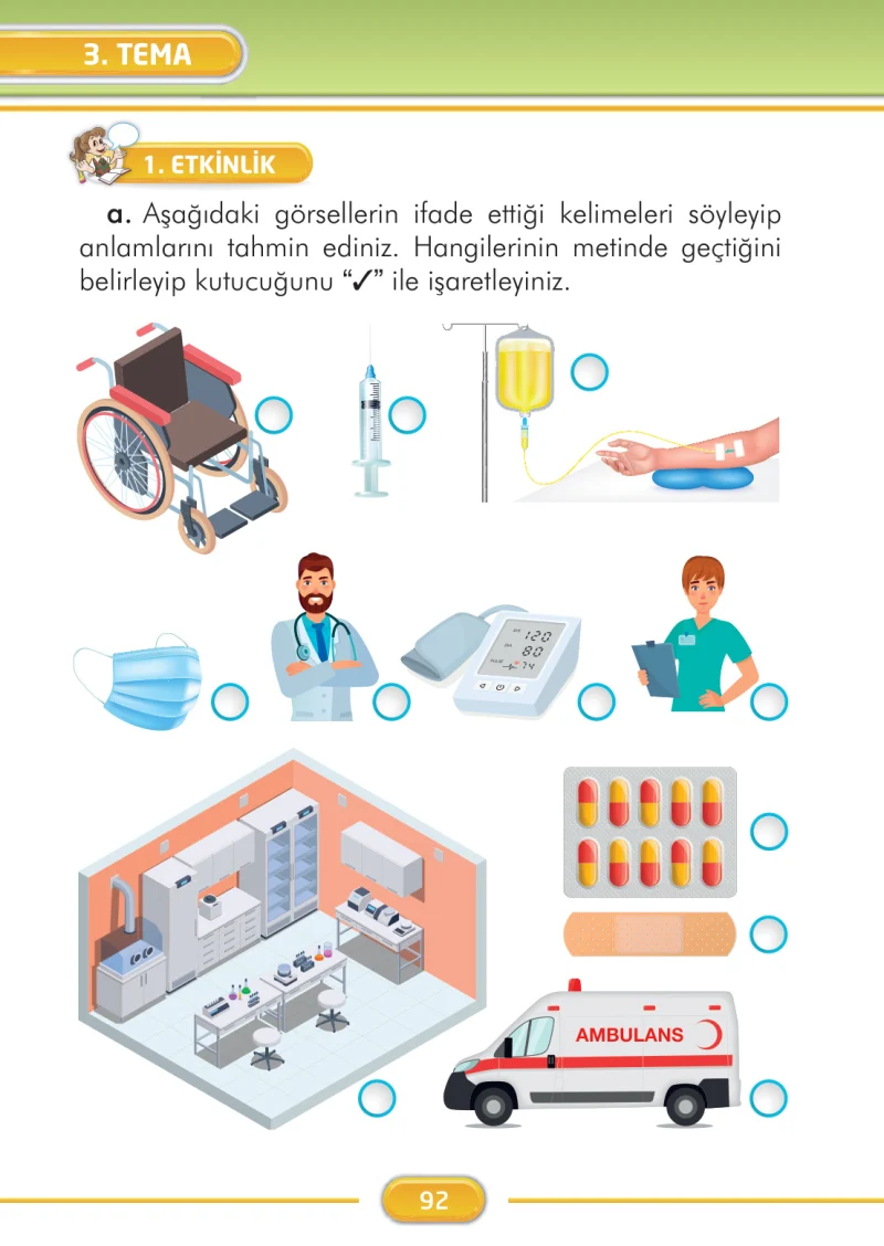 2. Sınıf Türkçe Ders Kitabı Cevapları İlke Yayınları Sayfa 92