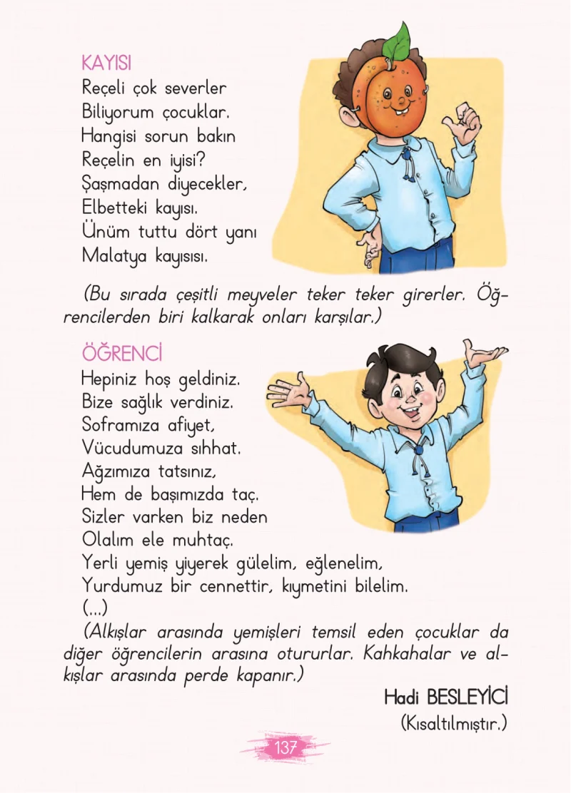 2. Sınıf Türkçe Ders Kitabı Cevapları Koza Yayınları Sayfa 137