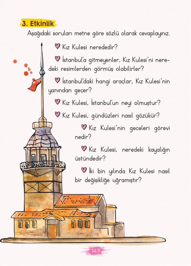 2. Sınıf Türkçe Ders Kitabı Cevapları Koza Yayınları Sayfa 149