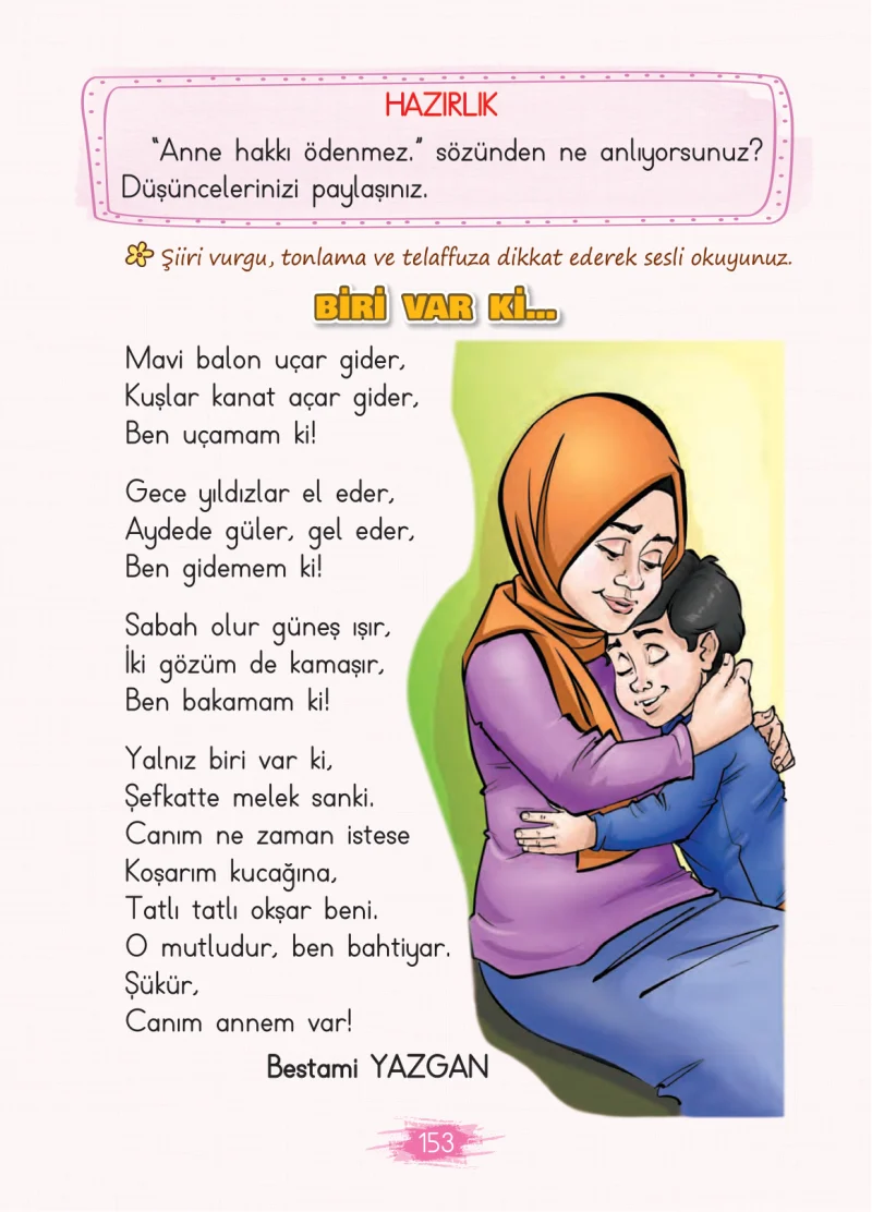 2. Sınıf Türkçe Ders Kitabı Cevapları Koza Yayınları Sayfa 153