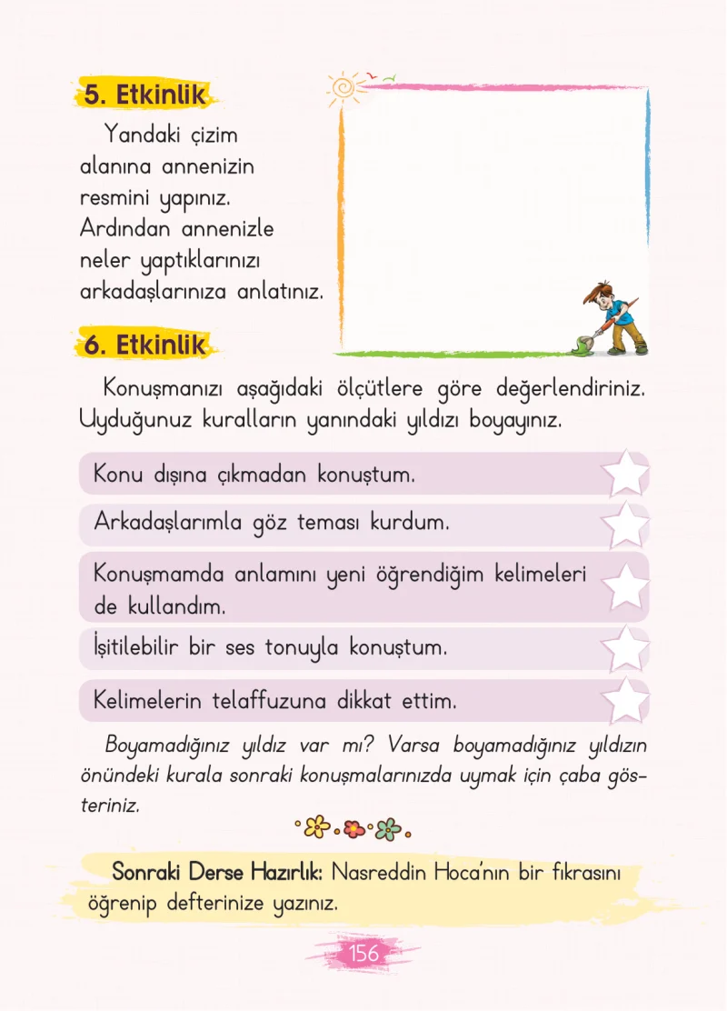 2. Sınıf Türkçe Ders Kitabı Cevapları Koza Yayınları Sayfa 156