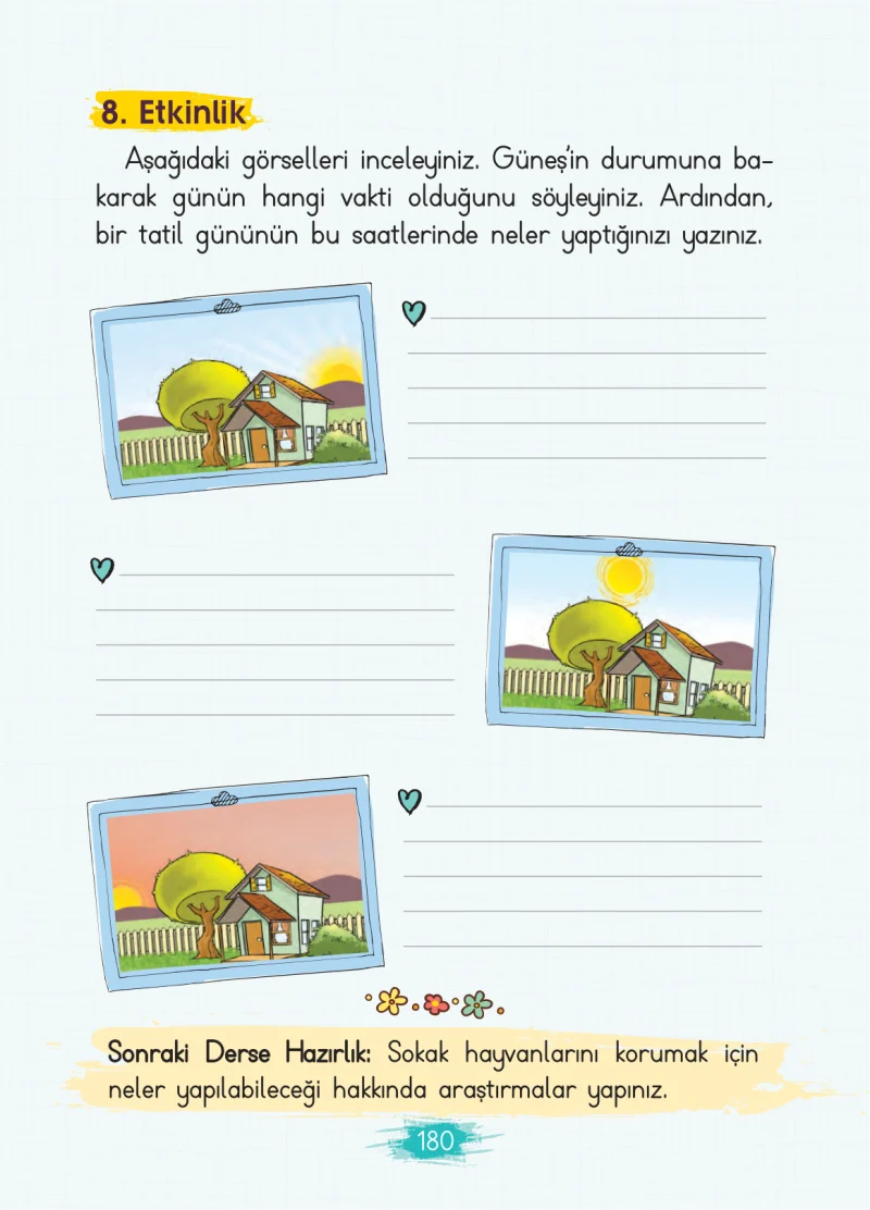 2. Sınıf Türkçe Ders Kitabı Cevapları Koza Yayınları Sayfa 180