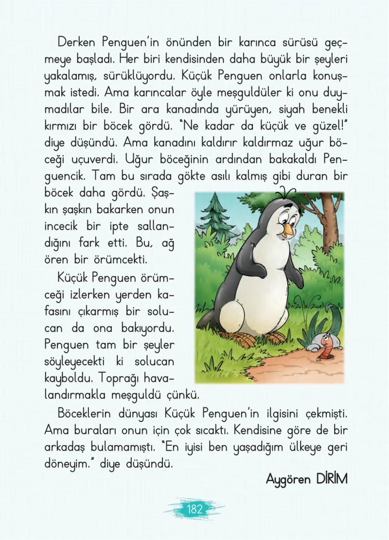 2. Sınıf Türkçe Ders Kitabı Cevapları Koza Yayınları Sayfa 182