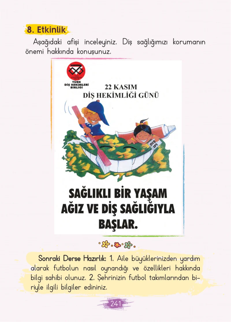2. Sınıf Türkçe Ders Kitabı Cevapları Koza Yayınları Sayfa 241