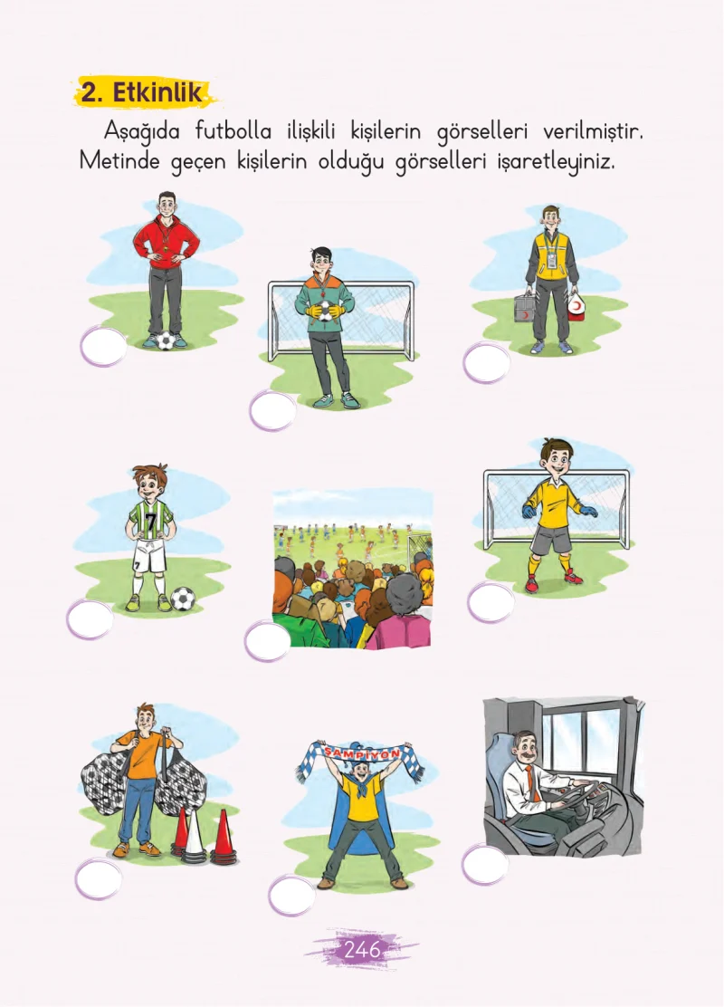 2. Sınıf Türkçe Ders Kitabı Cevapları Koza Yayınları Sayfa 246
