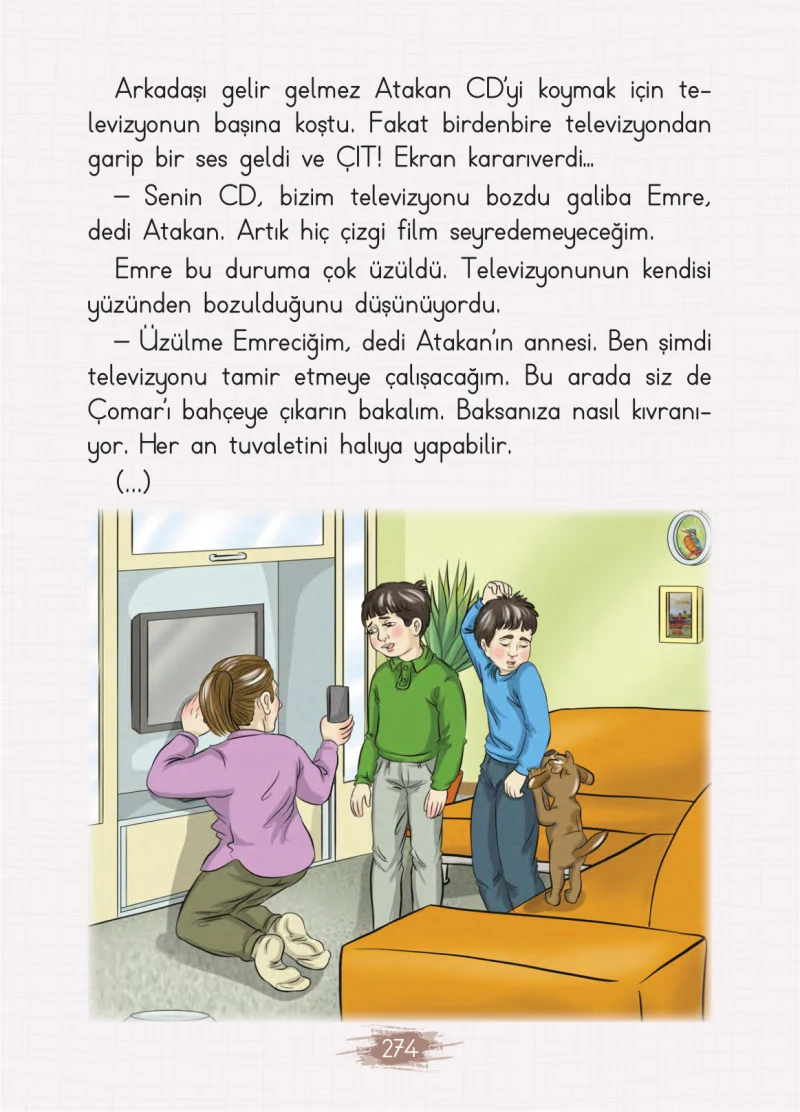 2. Sınıf Türkçe Ders Kitabı Cevapları Koza Yayınları Sayfa 274