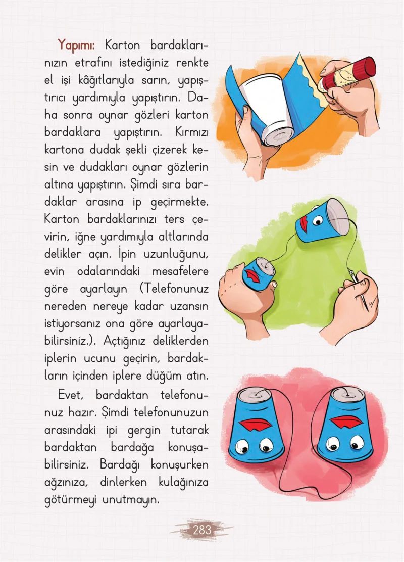 2. Sınıf Türkçe Ders Kitabı Cevapları Koza Yayınları Sayfa 283
