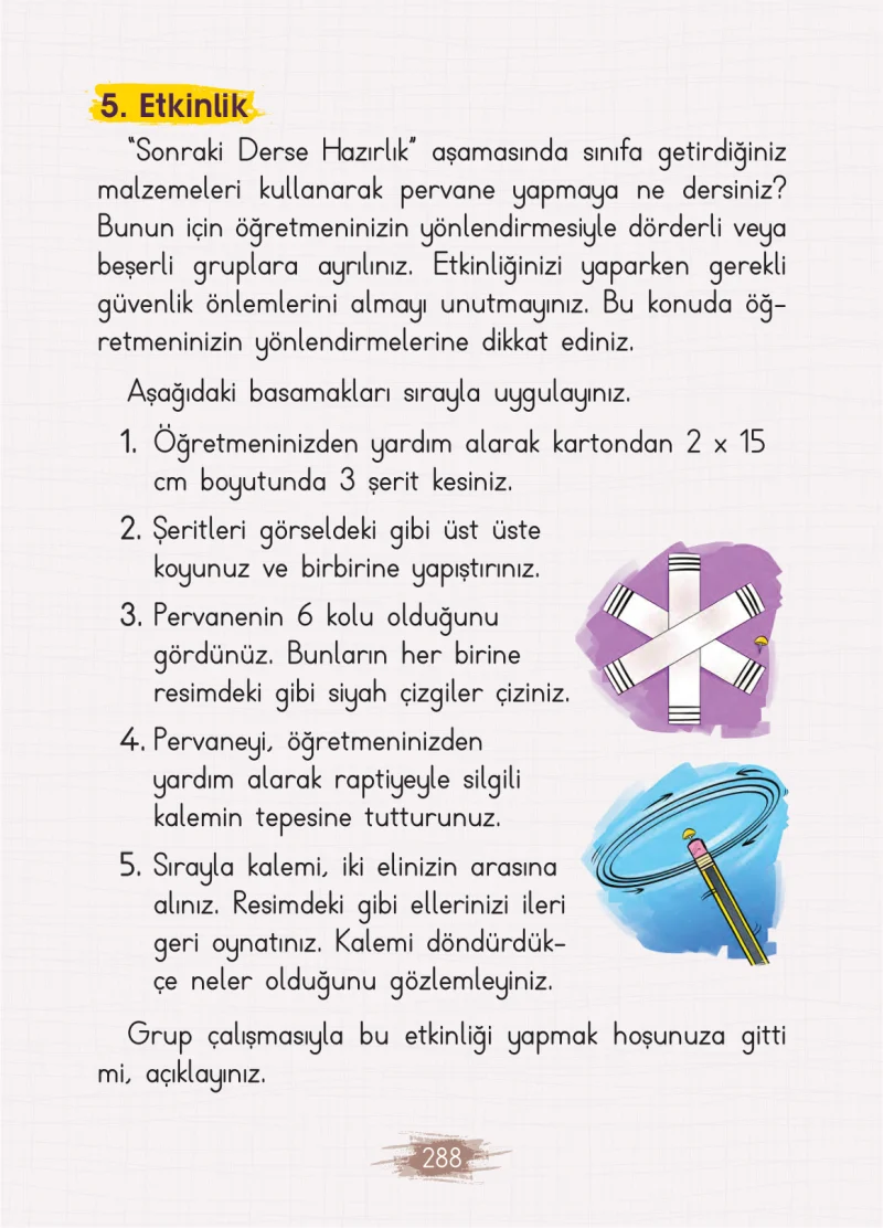 2. Sınıf Türkçe Ders Kitabı Cevapları Koza Yayınları Sayfa 288