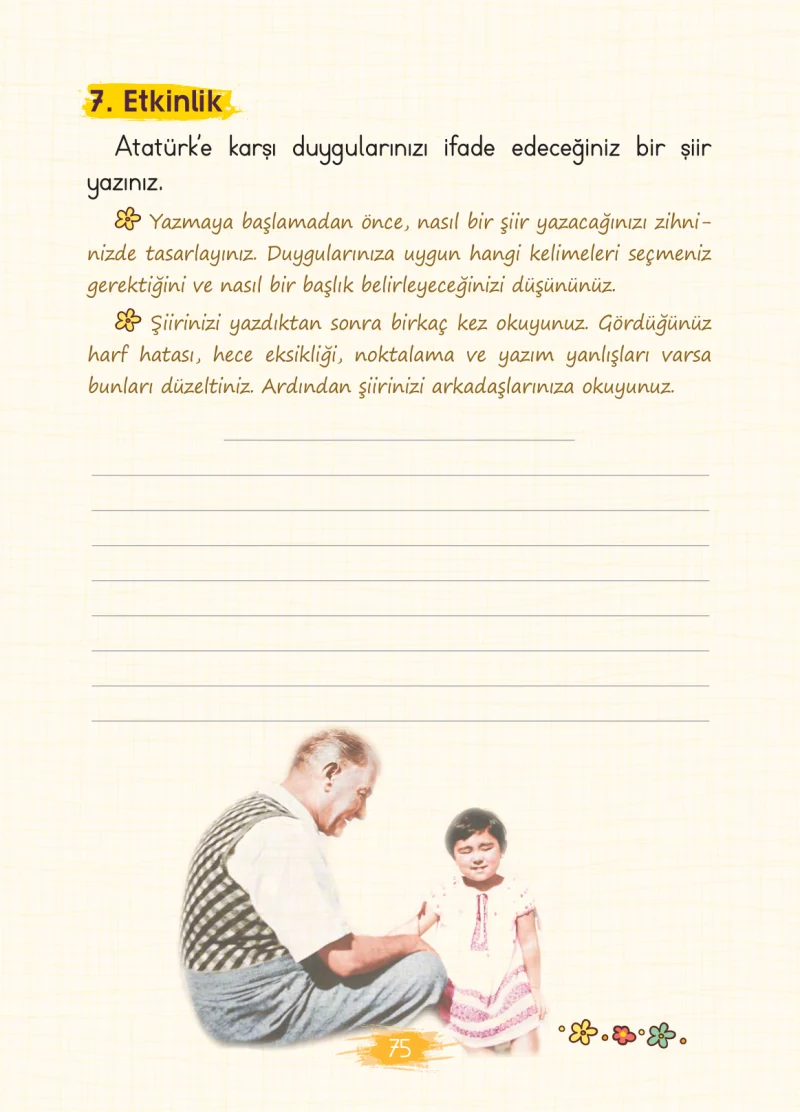 2. Sınıf Türkçe Ders Kitabı Cevapları Koza Yayınları Sayfa 75