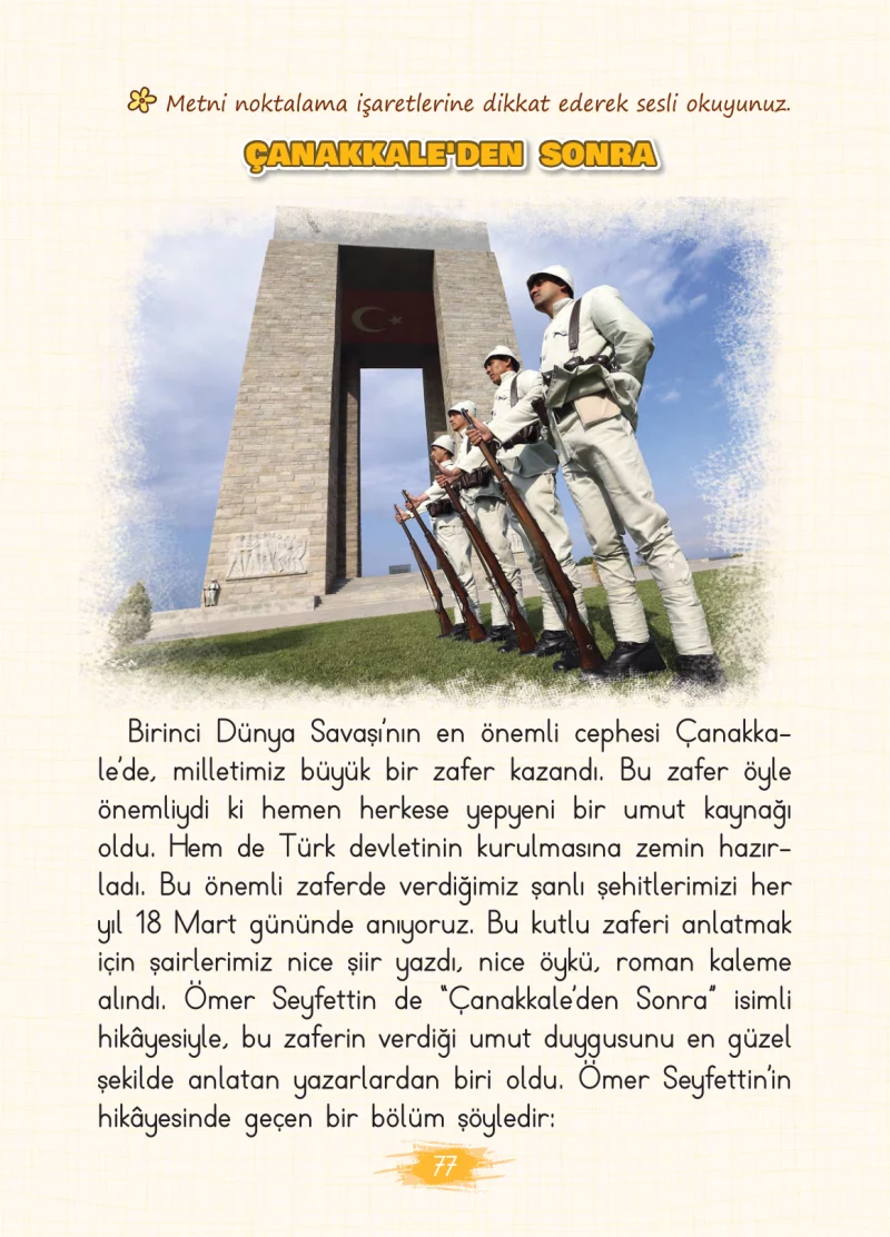 2. Sınıf Türkçe Ders Kitabı Cevapları Koza Yayınları Sayfa 77