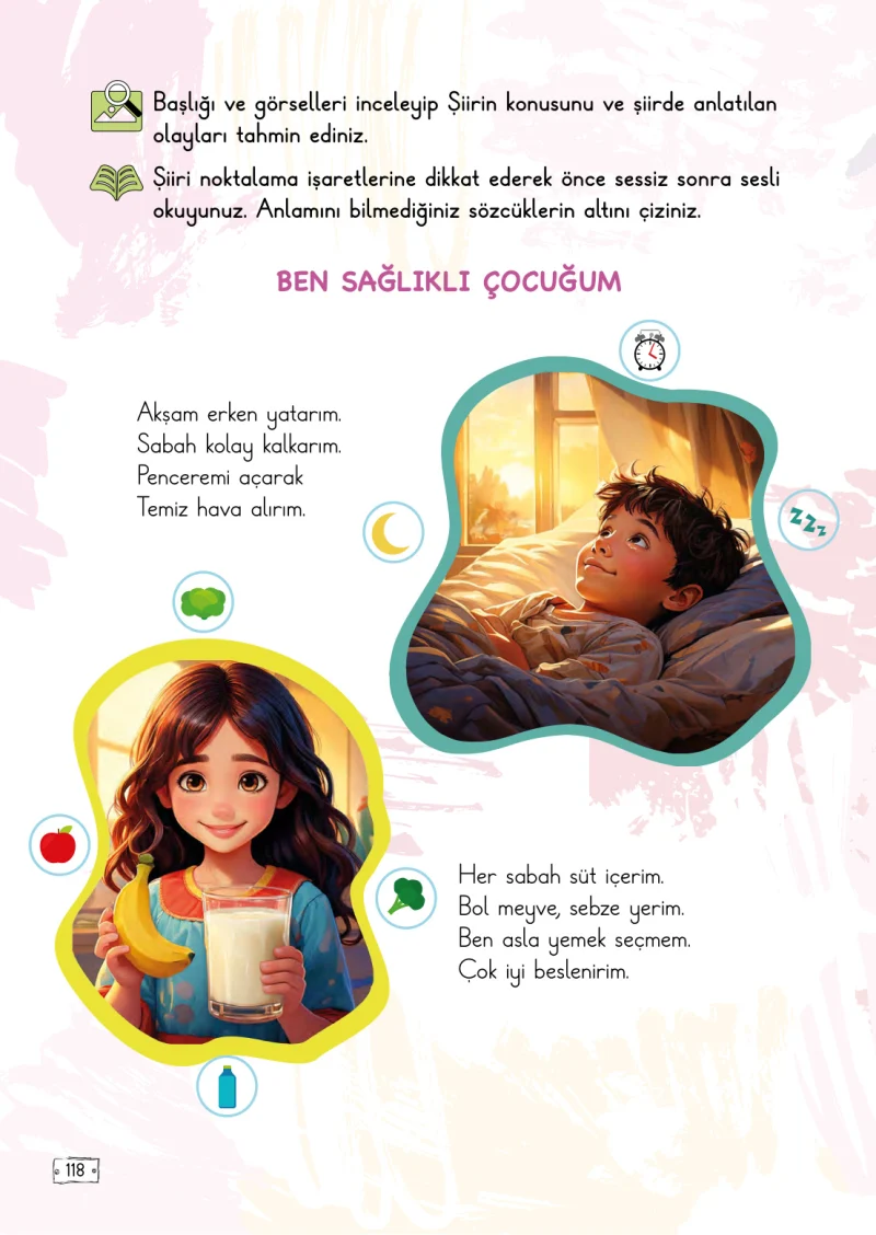 2. Sınıf Türkçe Ders Kitabı Cevapları Meb Yayınları 1. Kitap Sayfa 118