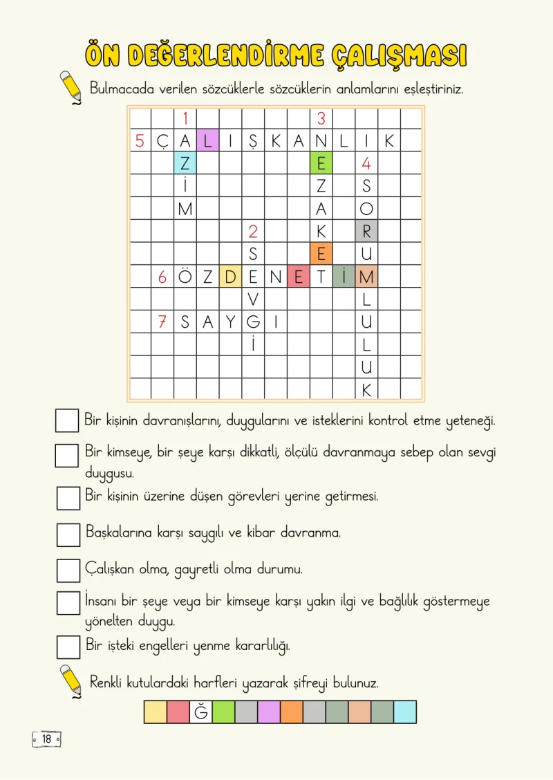 2. Sınıf Türkçe Ders Kitabı Cevapları Meb Yayınları 1. Kitap Sayfa 18