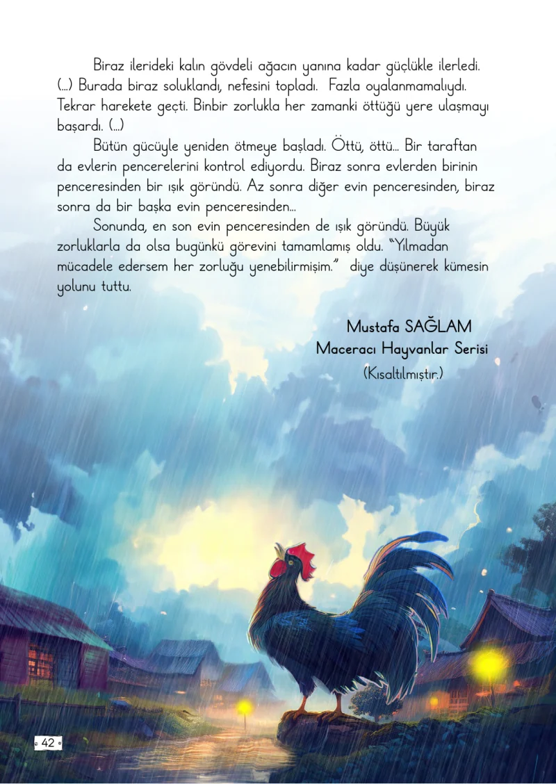 2. Sınıf Türkçe Ders Kitabı Cevapları Meb Yayınları 1. Kitap Sayfa 42