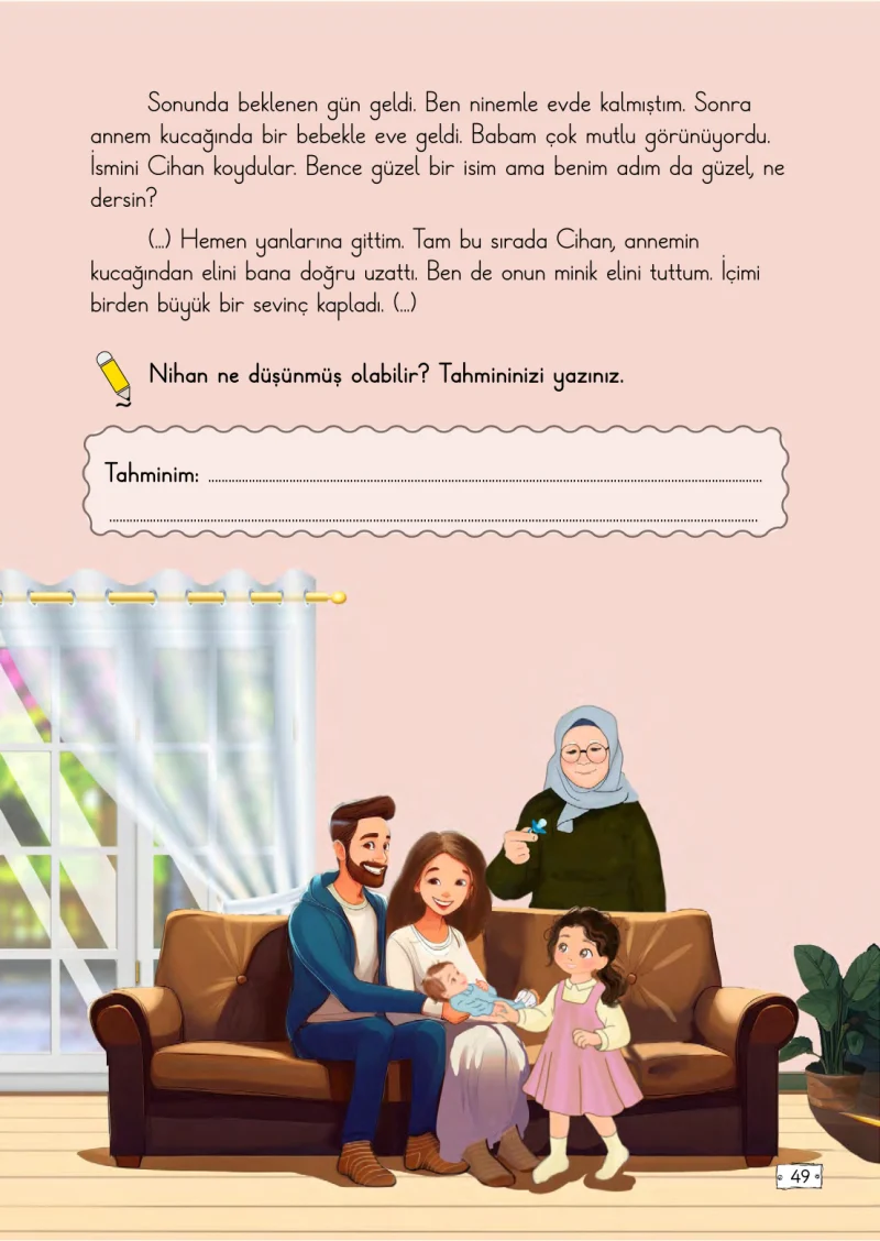 2. Sınıf Türkçe Ders Kitabı Cevapları Meb Yayınları 1. Kitap Sayfa 49