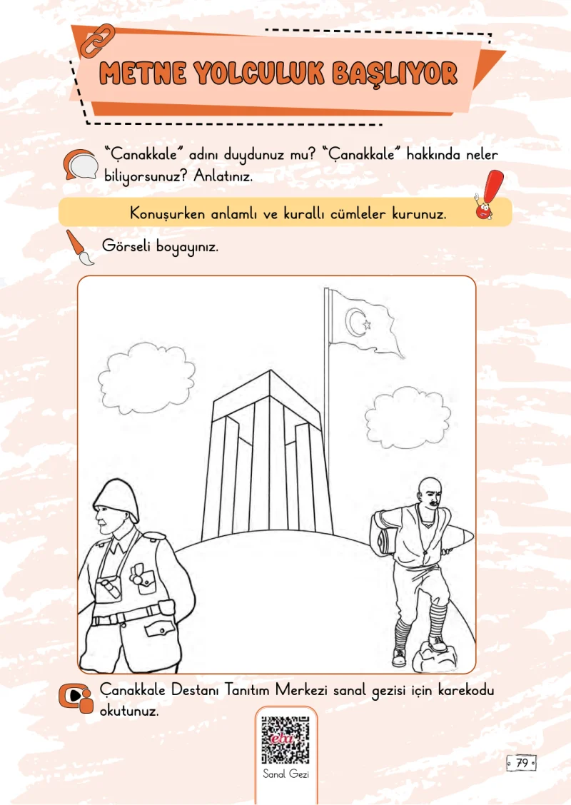 2. Sınıf Türkçe Ders Kitabı Cevapları Meb Yayınları 1. Kitap Sayfa 79