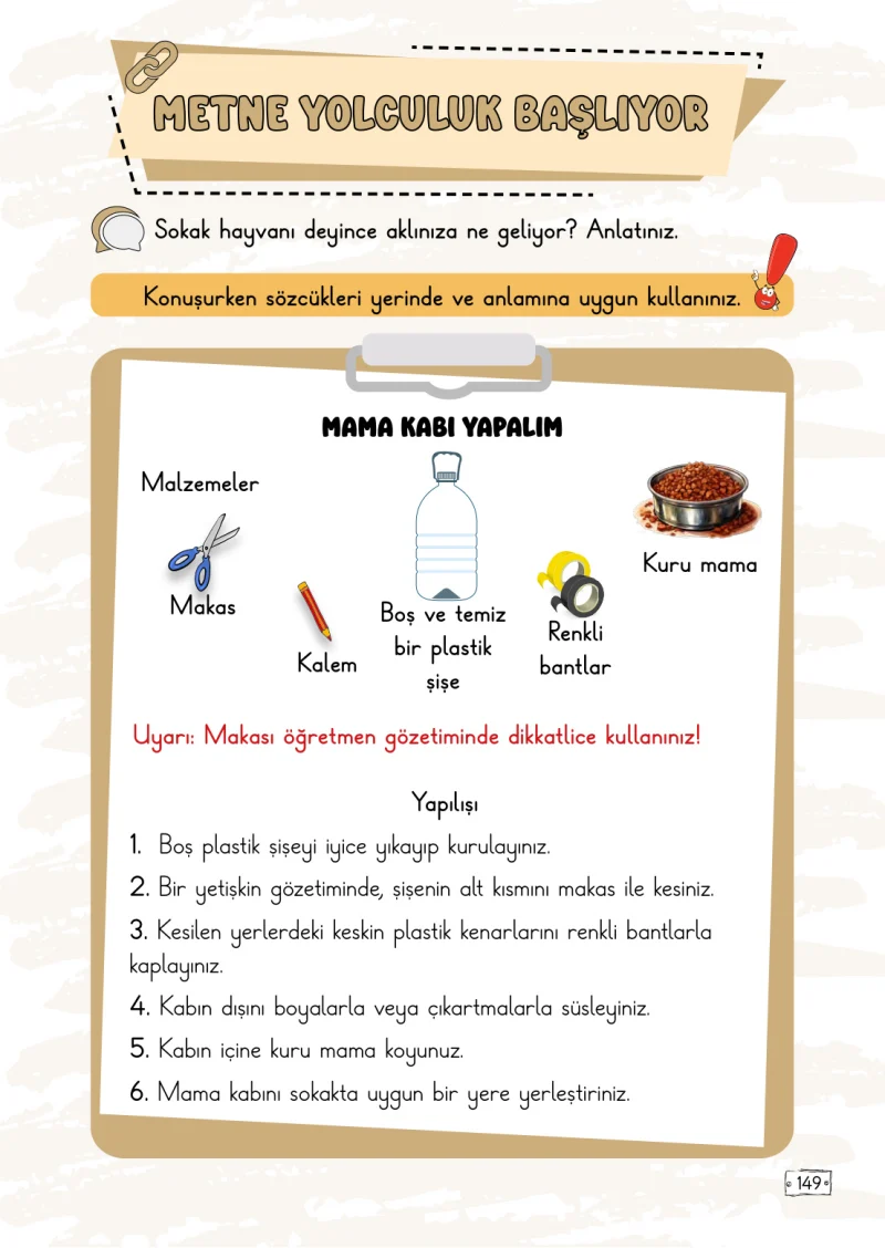 2. Sınıf Türkçe Ders Kitabı Cevapları Meb Yayınları 2. Kitap Sayfa 149