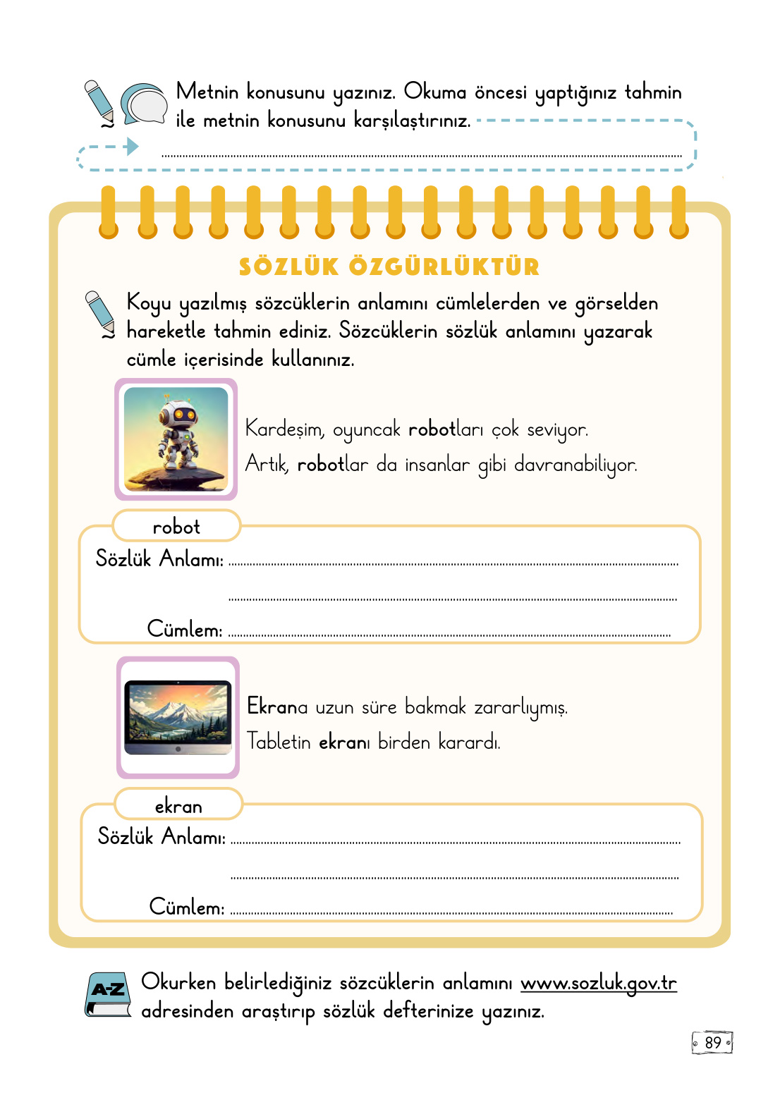 Kitap Sayfası