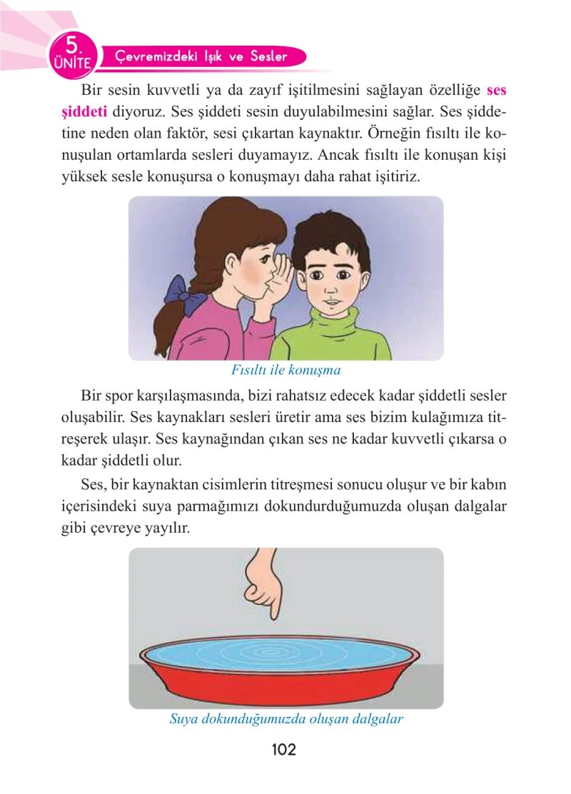 3. Sınıf Fen Bilimleri Ders Kitabı Cevapları Anka Yayınları Sayfa 102