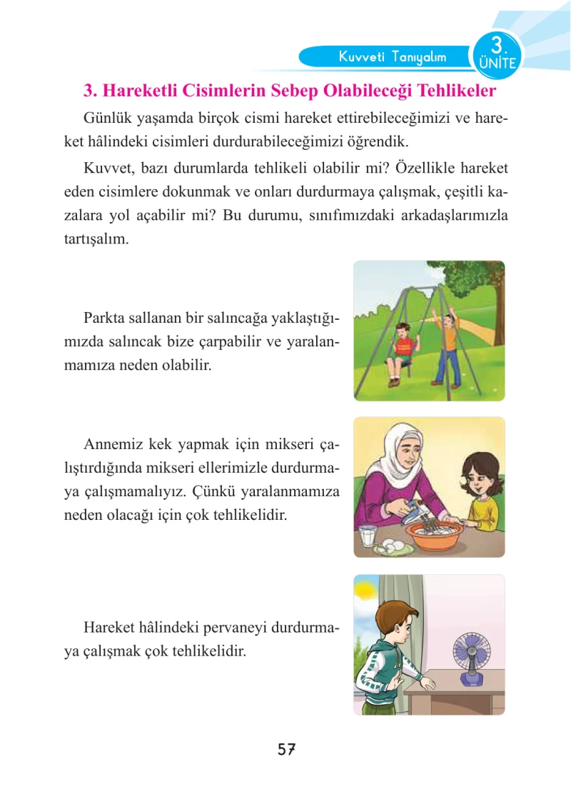 3. Sınıf Fen Bilimleri Ders Kitabı Cevapları Anka Yayınları Sayfa 57
