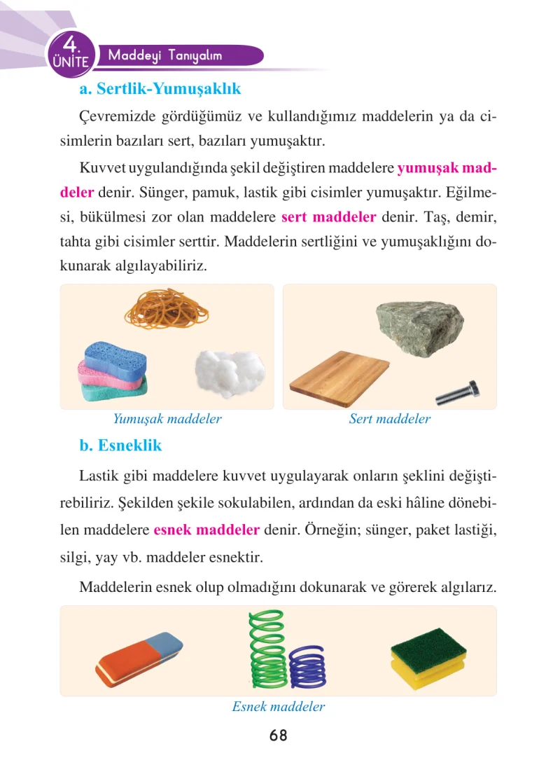 3. Sınıf Fen Bilimleri Ders Kitabı Cevapları Anka Yayınları Sayfa 68