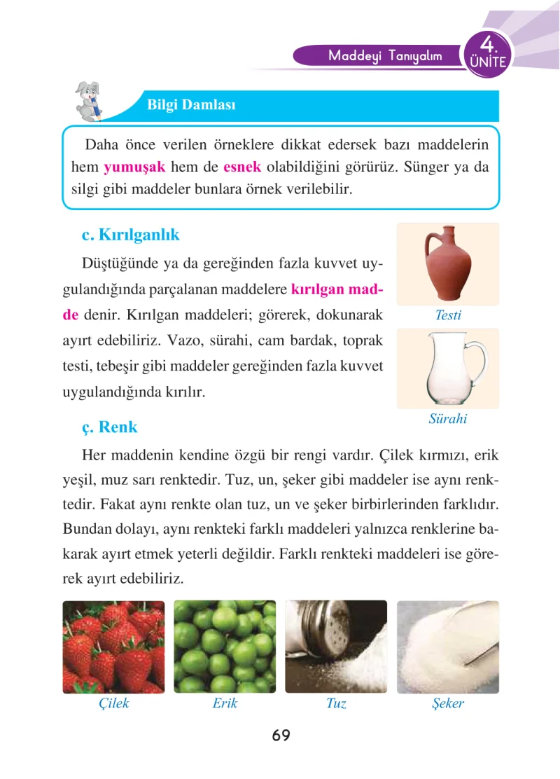 3. Sınıf Fen Bilimleri Ders Kitabı Cevapları Anka Yayınları Sayfa 69