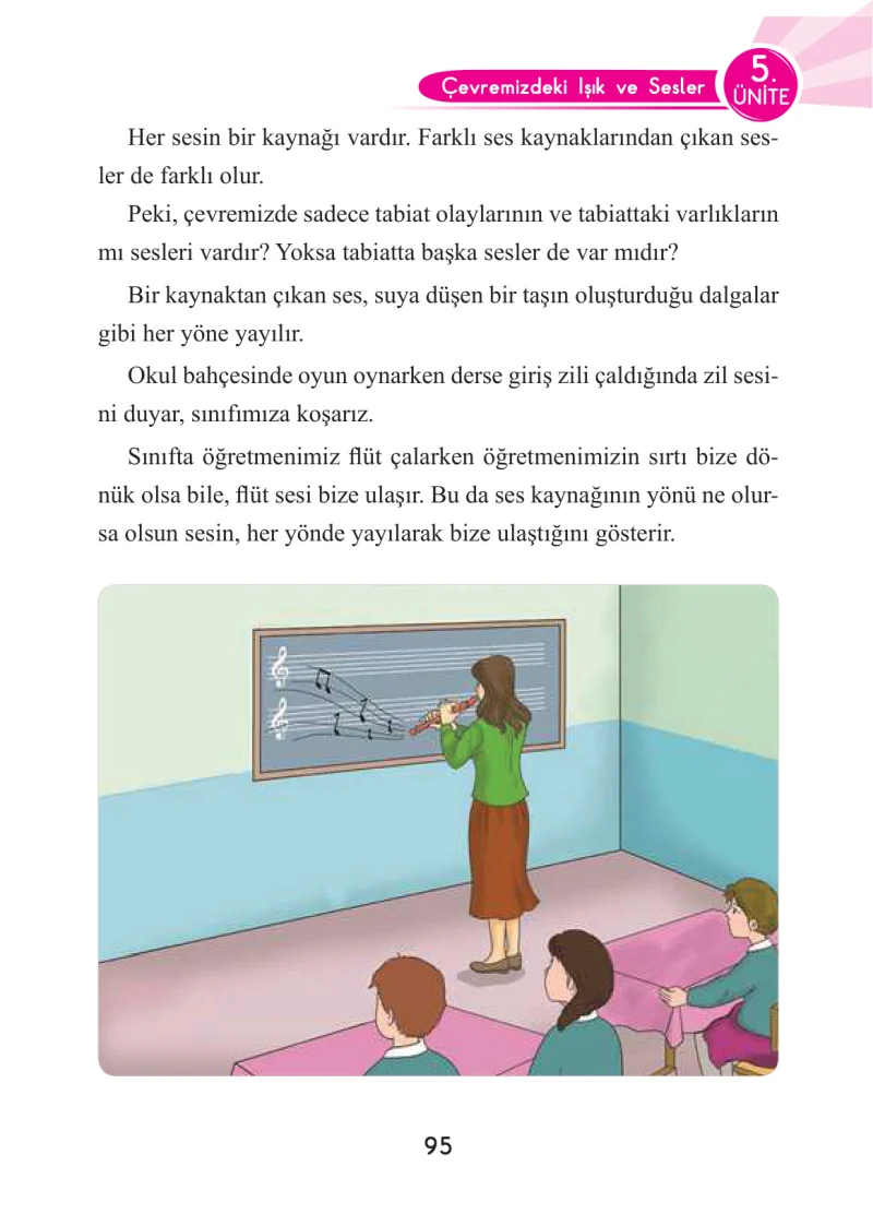 3. Sınıf Fen Bilimleri Ders Kitabı Cevapları Anka Yayınları Sayfa 95