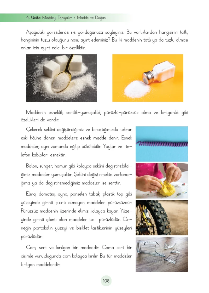 3. Sınıf Fen Bilimleri Ders Kitabı Cevapları Cem Yayınları Sayfa 108