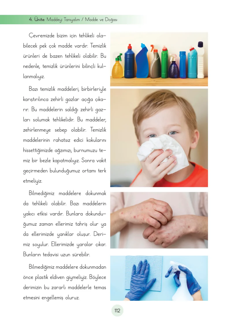 3. Sınıf Fen Bilimleri Ders Kitabı Cevapları Cem Yayınları Sayfa 112