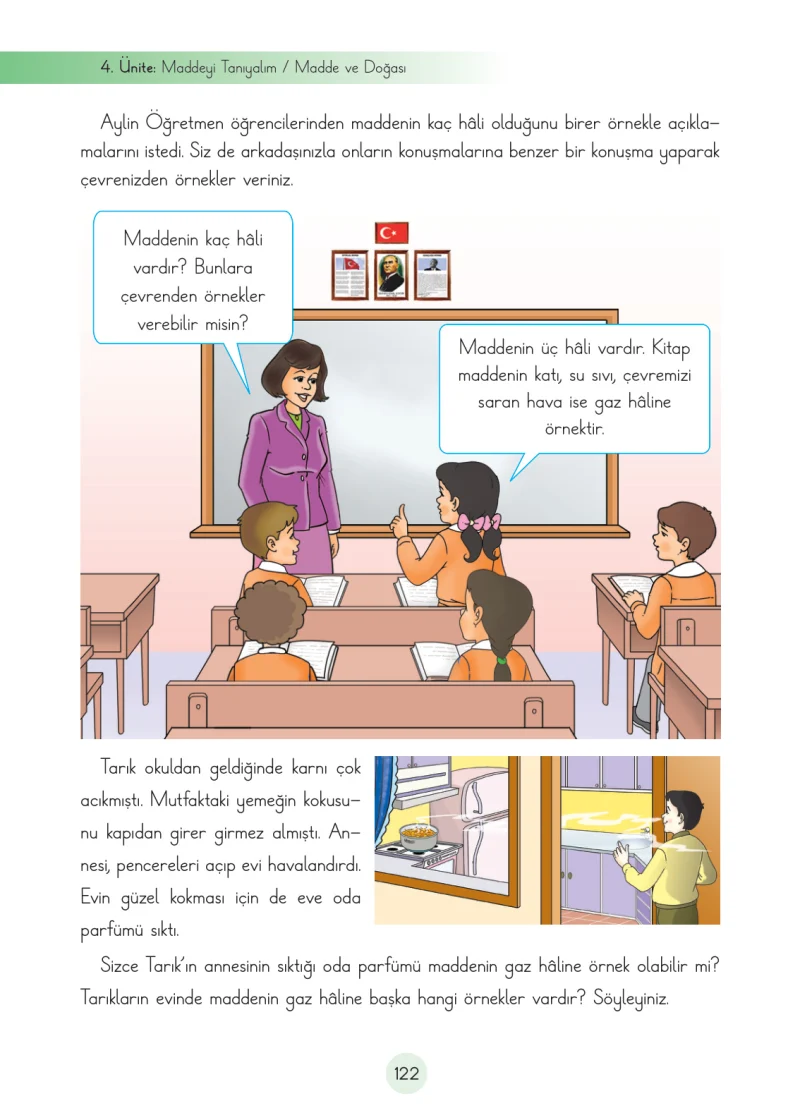 3. Sınıf Fen Bilimleri Ders Kitabı Cevapları Cem Yayınları Sayfa 122