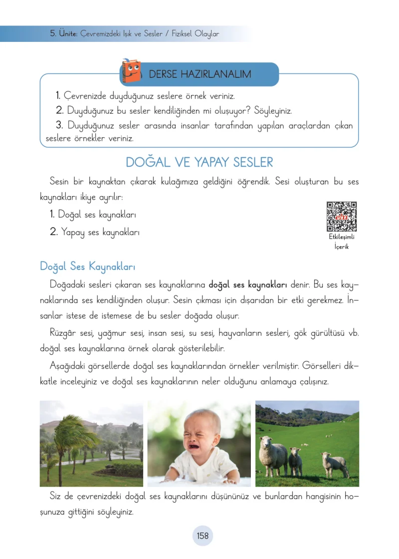 3. Sınıf Fen Bilimleri Ders Kitabı Cevapları Cem Yayınları Sayfa 158