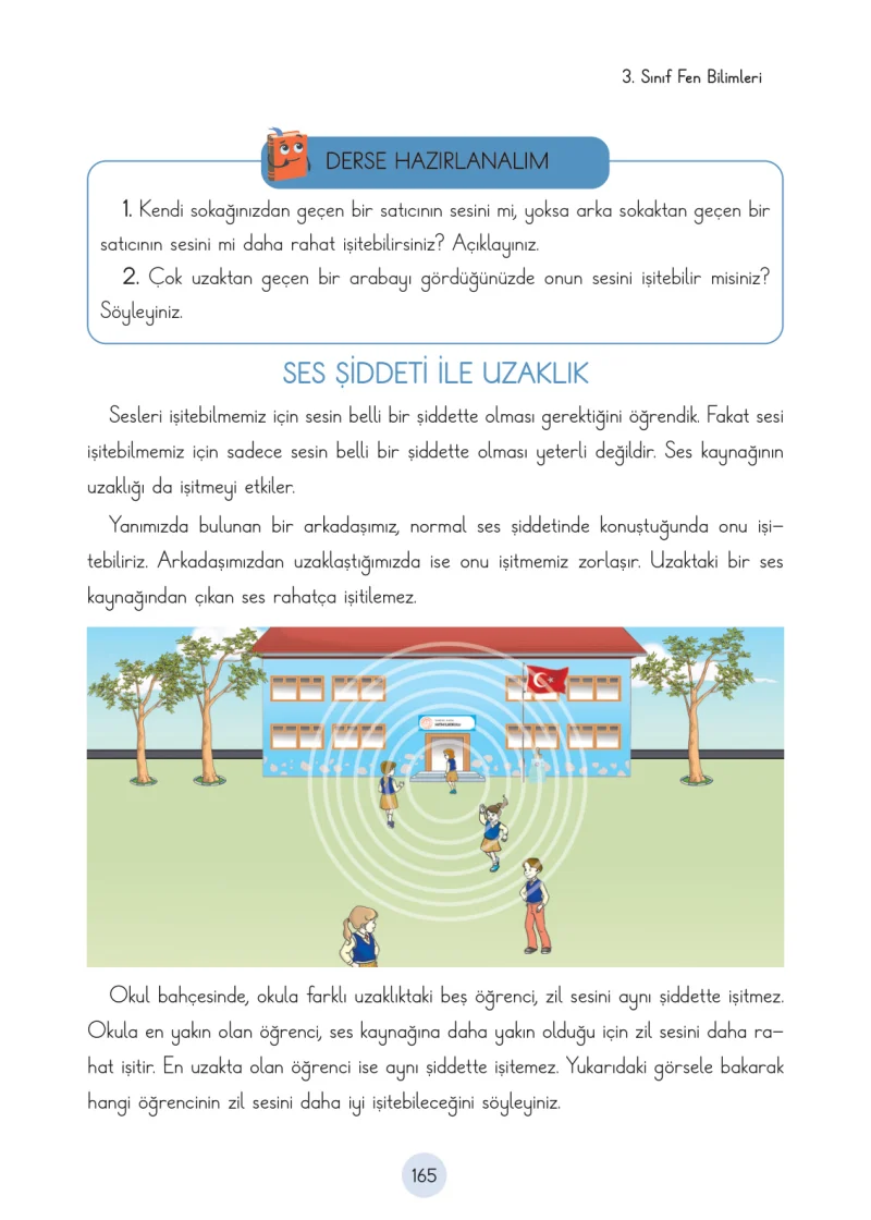 3. Sınıf Fen Bilimleri Ders Kitabı Cevapları Cem Yayınları Sayfa 165