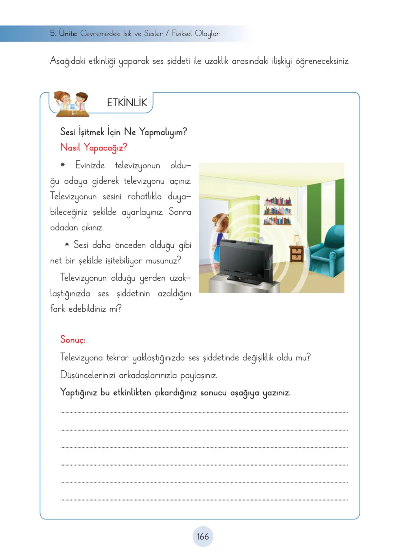 3. Sınıf Fen Bilimleri Ders Kitabı Cevapları Cem Yayınları Sayfa 166