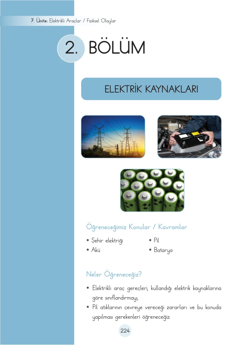 3. Sınıf Fen Bilimleri Ders Kitabı Cevapları Cem Yayınları Sayfa 224