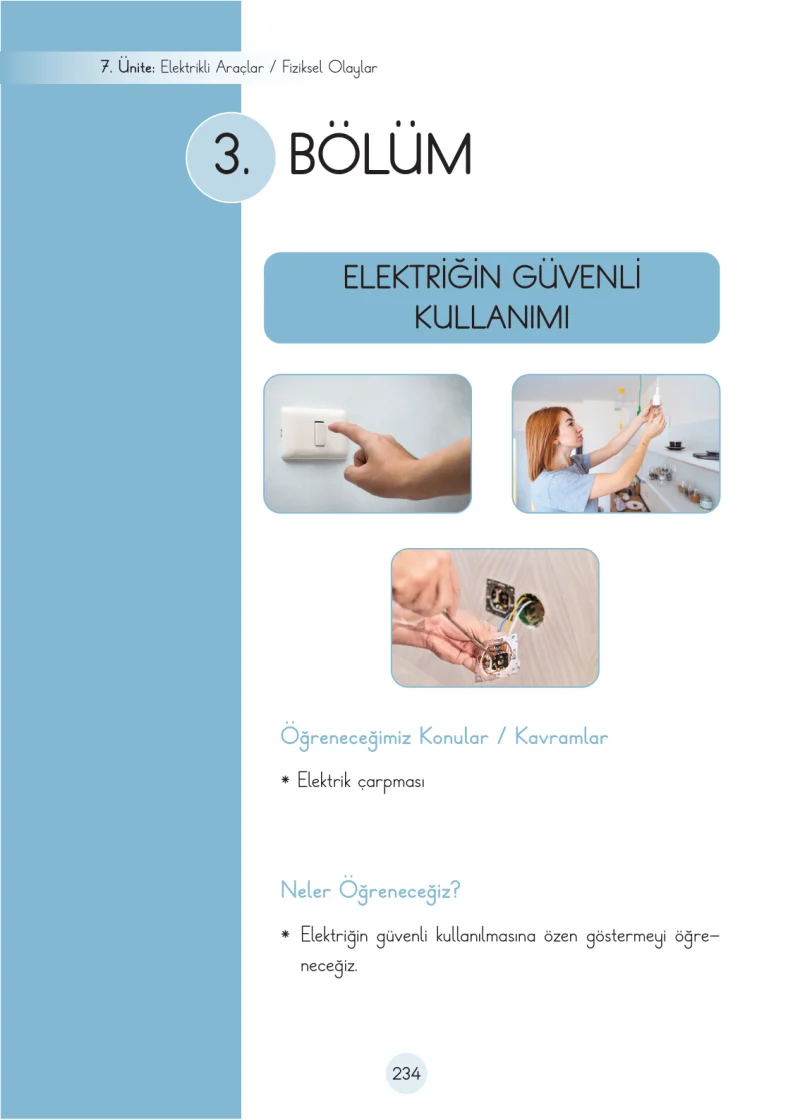 3. Sınıf Fen Bilimleri Ders Kitabı Cevapları Cem Yayınları Sayfa 234