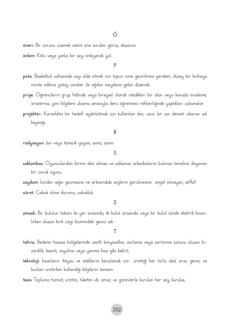 3. Sınıf Fen Bilimleri Ders Kitabı Cevapları Cem Yayınları Sayfa 252