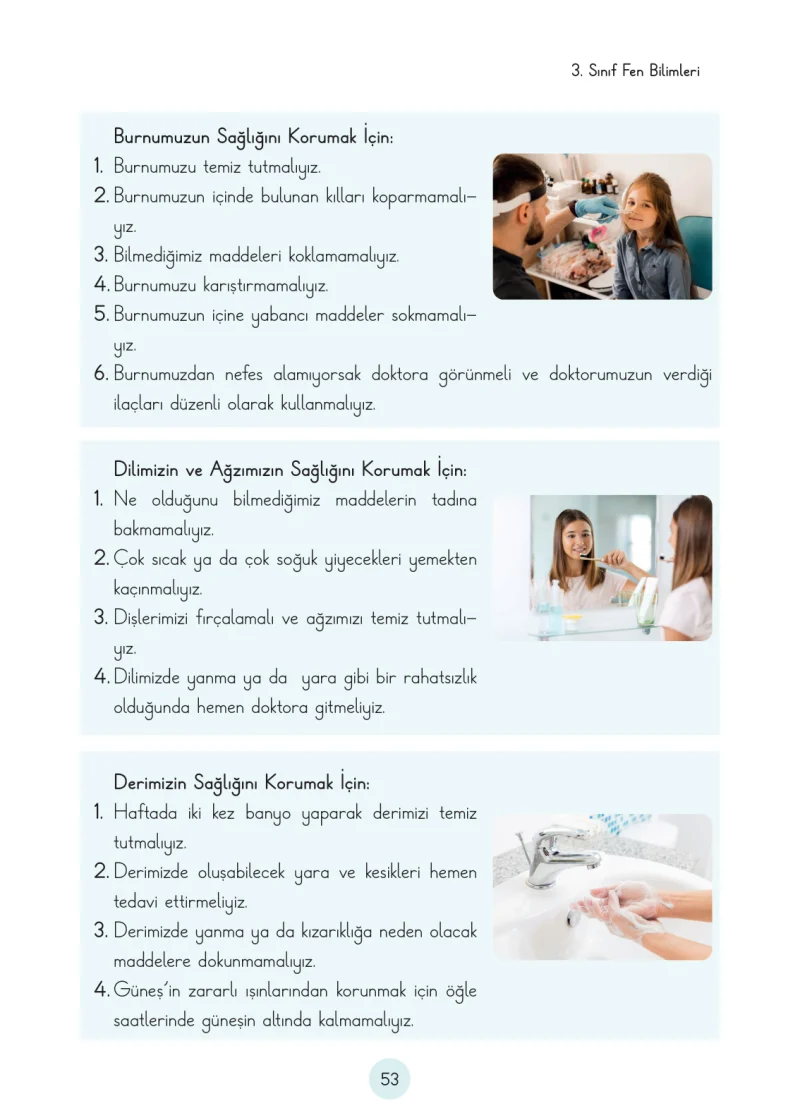 3. Sınıf Fen Bilimleri Ders Kitabı Cevapları Cem Yayınları Sayfa 53