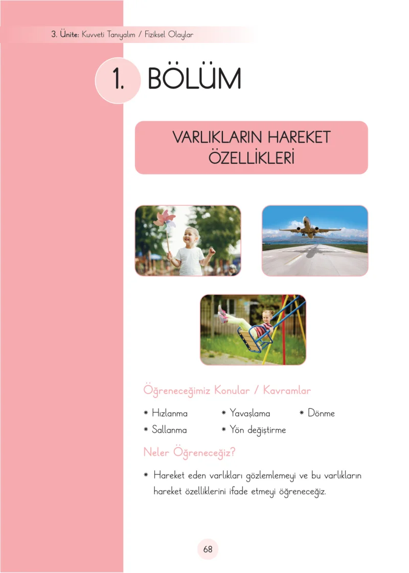 3. Sınıf Fen Bilimleri Ders Kitabı Cevapları Cem Yayınları Sayfa 68