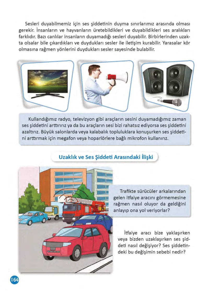 3. Sınıf Fen Bilimleri Ders Kitabı Cevapları Meb Yayınları 1 Sayfa 164