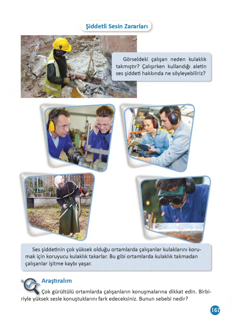 3. Sınıf Fen Bilimleri Ders Kitabı Cevapları Meb Yayınları 1 Sayfa 167