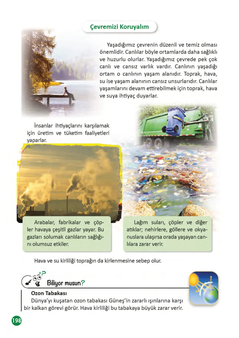 3. Sınıf Fen Bilimleri Ders Kitabı Cevapları Meb Yayınları 1 Sayfa 198