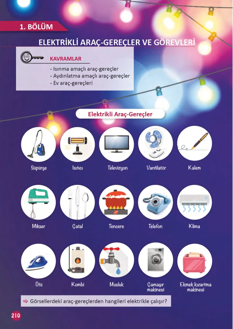3. Sınıf Fen Bilimleri Ders Kitabı Cevapları Meb Yayınları 1 Sayfa 210