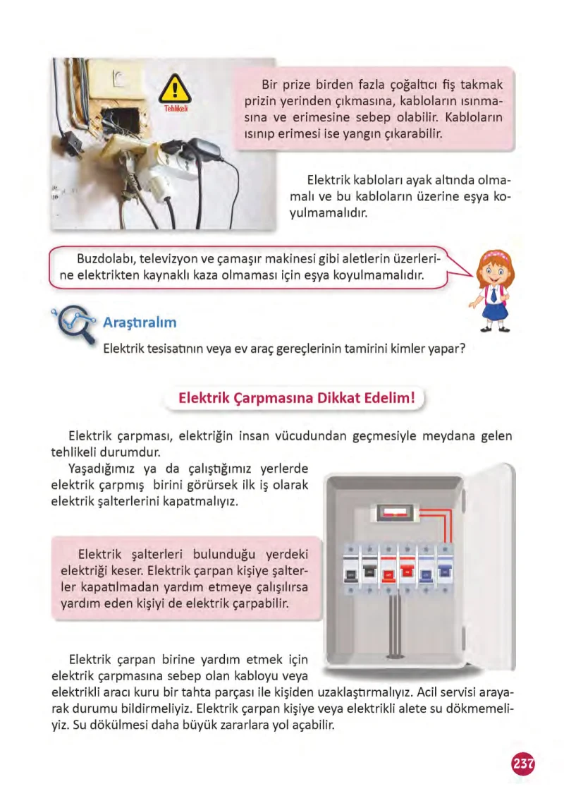 3. Sınıf Fen Bilimleri Ders Kitabı Cevapları Meb Yayınları 1 Sayfa 237