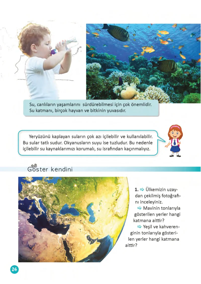 3. Sınıf Fen Bilimleri Ders Kitabı Cevapları Meb Yayınları 1 Sayfa 24