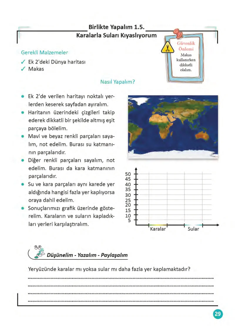 3. Sınıf Fen Bilimleri Ders Kitabı Cevapları Meb Yayınları 1 Sayfa 29